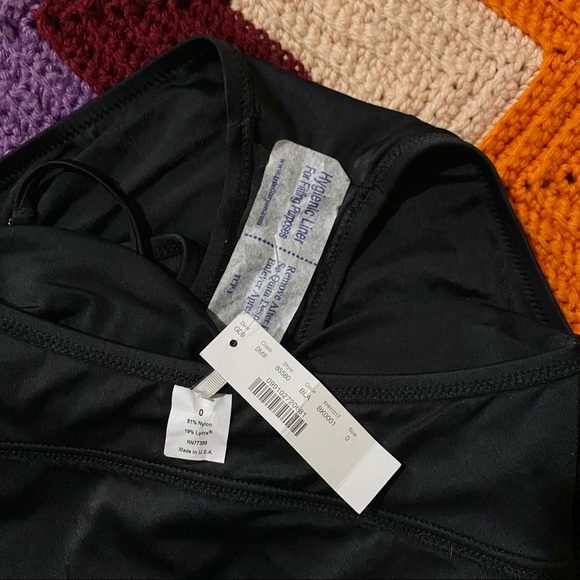 NWT J. Crew Twist Strapless One Piece Bathing Suit - Picture 3 of 3